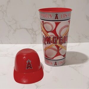Los Angeles Angels of Anaheim MLB Baseball Cup & Mini Helmet Memorabilia